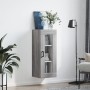 Armario de pared gris Sonoma 34,5x34x90 cm de , Aparadores - Ref: Foro24-828914, Precio: 55,35 €, Descuento: %