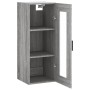 Armario de pared gris Sonoma 34,5x34x90 cm de , Aparadores - Ref: Foro24-828914, Precio: 55,35 €, Descuento: %