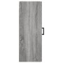 Armario de pared gris Sonoma 34,5x34x90 cm de , Aparadores - Ref: Foro24-828914, Precio: 55,35 €, Descuento: %