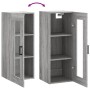 Armario de pared gris Sonoma 34,5x34x90 cm de , Aparadores - Ref: Foro24-828914, Precio: 55,35 €, Descuento: %