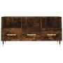 Mueble de TV madera de ingeniería roble ahumado 102x36x50 cm by , TV Furniture - Ref: Foro24-829017, Price: 77,86 €, Discount: %