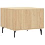 Mesa de centro madera contrachapada roble Sonoma 50x50x40 cm by , Coffee table - Ref: Foro24-829434, Price: 43,77 €, Discount: %