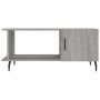 Mesa de centro madera contrachapada gris Sonoma 90x50x40 cm