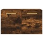 Armario de pared madera ingeniería roble ahumado 60x36,5x35 cm von , Schließfächer und Lagerschränke - Ref: Foro24-830009, Pr...