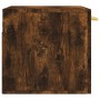 Armario de pared madera ingeniería roble ahumado 60x36,5x35 cm von , Schließfächer und Lagerschränke - Ref: Foro24-830009, Pr...