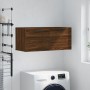 Armario de pared madera ingeniería marrón roble 80x36,5x35 cm von , Schließfächer und Lagerschränke - Ref: Foro24-830107, Pre...