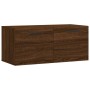 Armario de pared madera ingeniería marrón roble 80x36,5x35 cm von , Schließfächer und Lagerschränke - Ref: Foro24-830107, Pre...