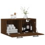 Armario de pared madera ingeniería marrón roble 80x36,5x35 cm von , Schließfächer und Lagerschränke - Ref: Foro24-830107, Pre...