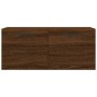 Armario de pared madera ingeniería marrón roble 80x36,5x35 cm von , Schließfächer und Lagerschränke - Ref: Foro24-830107, Pre...