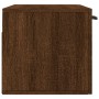Armario de pared madera ingeniería marrón roble 80x36,5x35 cm von , Schließfächer und Lagerschränke - Ref: Foro24-830107, Pre...