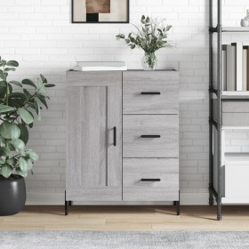 Aparador de madera de ingeniería gris Sonoma 69,5x34x90 cm de , Aparadores - Ref: Foro24-830274, Precio: 78,23 €