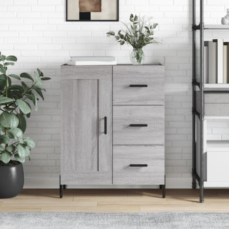 Aparador de madera de ingeniería gris Sonoma 69,5x34x90 cm de , Aparadores - Ref: Foro24-830274, Precio: 78,23 €