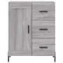 Aparador de madera de ingeniería gris Sonoma 69,5x34x90 cm by , Sideboards - Ref: Foro24-830274, Price: 78,29 €, Discount: %