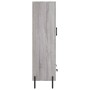 Aparador alto madera de ingeniería gris Sonoma 69,5x31x115 cm by , Sideboards - Ref: Foro24-830338, Price: 79,28 €, Discount: %