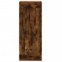 Armario de pared madera ingeniería roble ahumado 34,5x34x90 cm by , Sideboards - Ref: Foro24-830513, Price: 51,72 €, Discount: %
