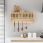 Armario pared ganchos madera contrachapada 80x24x35,5 cm von , Kleiderschränke - Ref: Foro24-352132, Preis: 69,99 €, Rabatt: %