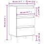 Aparador madera de ingeniería gris Sonoma 40x35x70 cm von , Sideboards - Ref: Foro24-831090, Preis: 60,34 €, Rabatt: %