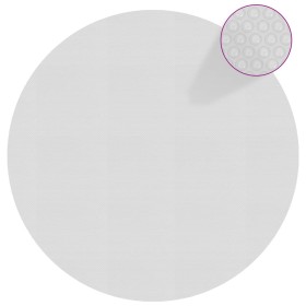 Cubierta solar de piscina de PE flotante gris 549 cm von , Poolabdeckungen - Ref: Foro24-93004, Preis: 96,70 €, Rabatt: %