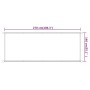 Toldo vertical tela oxford azul 140x270 cm de , Sombrillas - Ref: Foro24-148458, Precio: 17,69 €, Descuento: %