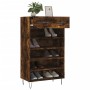 Zapatero madera de ingeniería roble ahumado 60x35x105 cm von , Schränke und Lagerung - Ref: Foro24-829609, Preis: 72,91 €, Ra...