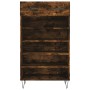 Zapatero madera de ingeniería roble ahumado 60x35x105 cm von , Schränke und Lagerung - Ref: Foro24-829609, Preis: 72,91 €, Ra...