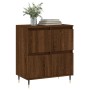 Aparador madera contrachapada marrón roble 60x35x70 cm by , Sideboards - Ref: Foro24-831211, Price: 76,54 €, Discount: %