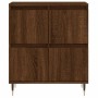 Aparador madera contrachapada marrón roble 60x35x70 cm by , Sideboards - Ref: Foro24-831211, Price: 76,54 €, Discount: %