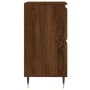 Aparador madera contrachapada marrón roble 60x35x70 cm by , Sideboards - Ref: Foro24-831211, Price: 76,54 €, Discount: %