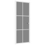 Puerta interior vidrio EGS y aluminio blanco 83x201,5 cm von , Türen für zu Hause - Ref: Foro24-350589, Preis: 215,33 €, Raba...