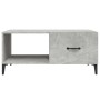 Mesa de centro madera contrachapada gris hormigón 90x50x40 cm by , Coffee table - Ref: Foro24-812667, Price: 62,98 €, Discoun...