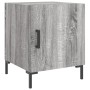 Mesita de noche madera de ingeniería gris Sonoma 40x40x50 cm by , Nightstands - Ref: Foro24-827576, Price: 34,88 €, Discount: %