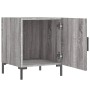 Mesita de noche madera de ingeniería gris Sonoma 40x40x50 cm by , Nightstands - Ref: Foro24-827576, Price: 34,88 €, Discount: %