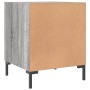 Mesita de noche madera de ingeniería gris Sonoma 40x40x50 cm by , Nightstands - Ref: Foro24-827576, Price: 34,88 €, Discount: %