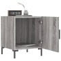 Mesita de noche madera de ingeniería gris Sonoma 40x40x50 cm by , Nightstands - Ref: Foro24-827576, Price: 34,88 €, Discount: %
