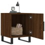 Mesita de noche madera de ingeniería marrón roble 40x40x50 cm by , Nightstands - Ref: Foro24-827626, Price: 32,80 €, Discount: %