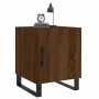 Mesita de noche madera de ingeniería marrón roble 40x40x50 cm by , Nightstands - Ref: Foro24-827626, Price: 32,80 €, Discount: %
