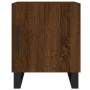 Mesita de noche madera de ingeniería marrón roble 40x40x50 cm by , Nightstands - Ref: Foro24-827626, Price: 32,80 €, Discount: %
