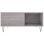 Mesa de centro madera contrachapada gris Sonoma 80x80x36,5 cm de , Mesas de centro - Ref: Foro24-830786, Precio: 60,26 €, Des...