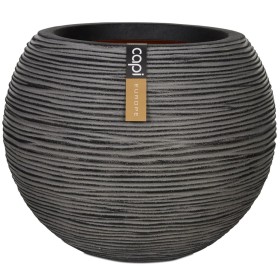 Capi Jarrón Nature Rib cónico gris antracita 62x48 cm KOFZ271 by , Pots and planters - Ref: Foro24-424222, Price: 201,39 €, D...