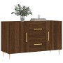 Aparador de madera de ingeniería roble marrón 100x36x60 cm von , Sideboards - Ref: Foro24-828163, Preis: 93,11 €, Rabatt: %
