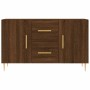 Aparador de madera de ingeniería roble marrón 100x36x60 cm von , Sideboards - Ref: Foro24-828163, Preis: 93,11 €, Rabatt: %