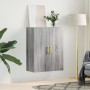 Armario de pared gris Sonoma 69,5x34x90 cm by , Sideboards - Ref: Foro24-828418, Price: 82,05 €, Discount: %