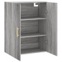 Armario de pared gris Sonoma 69,5x34x90 cm by , Sideboards - Ref: Foro24-828418, Price: 82,05 €, Discount: %