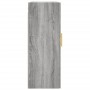 Armario de pared gris Sonoma 69,5x34x90 cm by , Sideboards - Ref: Foro24-828418, Price: 82,05 €, Discount: %