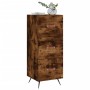 Aparador madera de ingeniería roble ahumado 34,5x34x90 cm by , Sideboards - Ref: Foro24-828577, Price: 69,94 €, Discount: %