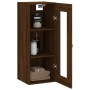 Armario de pared marrón roble 34,5x34x90 cm by , Sideboards - Ref: Foro24-828891, Price: 42,59 €, Discount: %