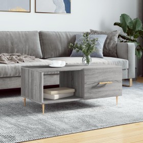 Mesa de centro madera contrachapada gris Sonoma 90x50x40 cm by , Coffee table - Ref: Foro24-829202, Price: 61,86 €, Discount: %