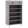 Zapatero madera de ingeniería gris Sonoma 60x35x105 cm von , Schränke und Lagerung - Ref: Foro24-829586, Preis: 75,14 €, Raba...
