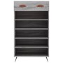 Zapatero madera de ingeniería gris Sonoma 60x35x105 cm von , Schränke und Lagerung - Ref: Foro24-829586, Preis: 75,14 €, Raba...