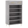 Zapatero madera de ingeniería gris Sonoma 60x35x105 cm by , Closets and storage - Ref: Foro24-829602, Price: 58,52 €, Discoun...